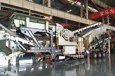 k3 portable crushing plant