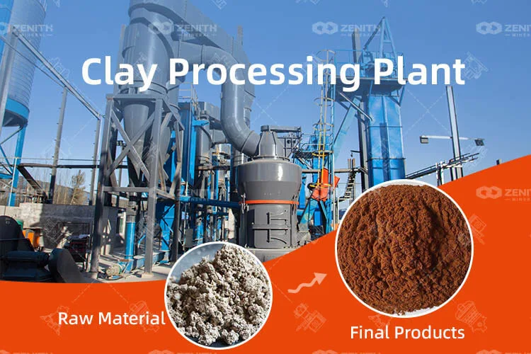 clay processing plant