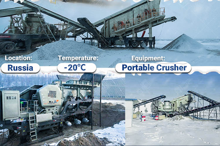 Tips to Operate Portable Crusher in Winter