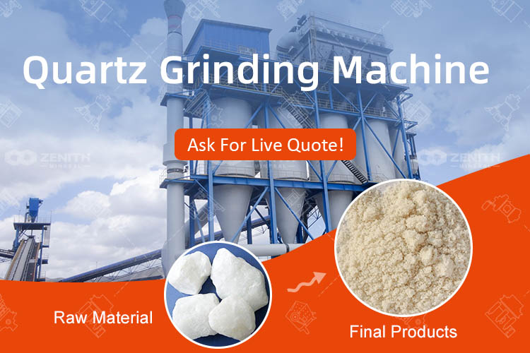 Quartz Grinding Processing Machine